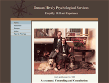 Tablet Screenshot of duncanhively.com